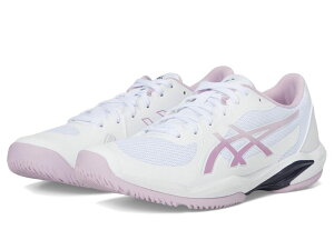 AVbNX fB[X V[Y Xj[J[ ASICS Women'solution Swift FF 2 Tennishoe White/Ube zCg