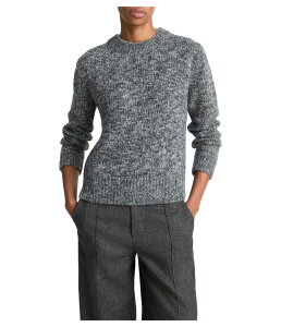 ���B���X ���f�B�[�X �A�E�^�[ �j�b�g�E�Z�[�^�[ �N���[�l�b�N Vince Marled Crew Neck Sweater Medium Heather Grey Combo �O���[