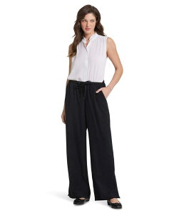 �G�k���C�f�B�[�W�F�C ���f�B�[�X �{�g���X �J�W���A���p���c ���C�h���b�O NYDJayne Wide Leg Pull-On Pants Overdye Black �u���b�N