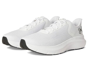 �A���_�[�A�[�}�[ �����Y �V���[�Y �X�j�[�J�[ Under Armour Charged Rogue 5 White/White/Black �z���C�g