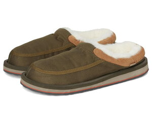 �T�k�[�N �����Y �V���[�Y �X���b�|���E���[�t�@�[ Sanuk Donny Cozy Dusty Olive �I���[�u