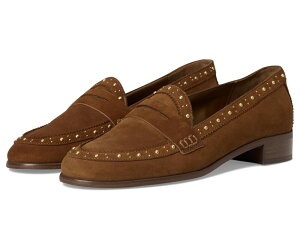 ���B���X�J���[�g ���f�B�[�X �V���[�Y �X���b�|���E���[�t�@�[ Vince Camuto Camdyn Studded Flat Loafer Burnt Sugar