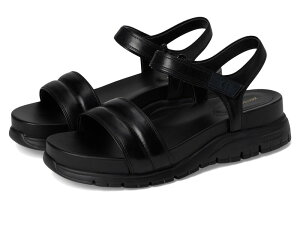 �R�[���n�[�� ���f�B�[�X �V���[�Y �T���_�� �A���N�� Cole Haan Zerogrand Ankle Strap Sandals Black/Black �u���b�N