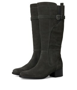 �i�`�����C�U�[ ���f�B�[�X �V���[�Y �u�[�c�E���C���u�[�c Naturalizer Kenna Knee High Boots Grey Suede �O���[