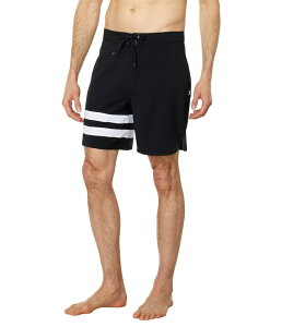 �n�[���[ �����Y ���� �n�[�t�p���c�E�V���[�c �V���[�g�p���c Hurley Phantom-Eco Block Party 18 Boardshorts Black �u���b�N