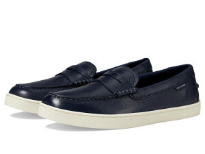 R[n[ Y V[Y Xb|E[t@[ Cole Haananctucket Penny Loafer Navy Blazer Pebbled Leather/Ivory AC{[