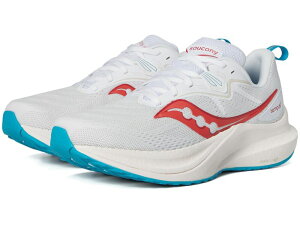 �T�b�J�j�[ ���f�B�[�X �V���[�Y �X�j�[�J�[ Saucony Tempus 2 White/Cayenne �z���C�g