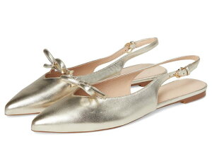 �W���b�N���W���[�X ���f�B�[�X �V���[�Y �T���_�� �g�[�� Jack Rogers Lennox Flat Sling - Metallic Nappa Jacks Platinum ���^���b�N
