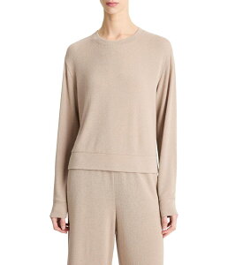 ���B���X ���f�B�[�X �A�E�^�[ �p�[�J�[�E�X�E�F�b�g Vince Long Sleeve Pullover Smokey Quartz