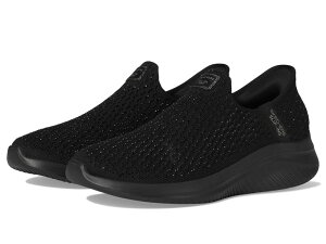 �X�P�b�`���[�Y ���f�B�[�X �V���[�Y �X�j�[�J�[ SKECHERS Martha Stewart Ultra Flex 3.0 - Dazzling Hands Free Slip-Ins Black �u���b�N