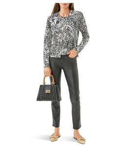�����[�s�����b�c�@�[ ���f�B�[�X �A�E�^�[ �j�b�g�E�Z�[�^�[ �J�[�f�B�K�� Lilly Pulitzer Fairley Cardigan Onyx Lots To Spot