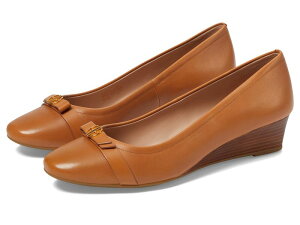 �R�[���n�[�� ���f�B�[�X �V���[�Y �q�[�� Cole Haan Malta Wedge 40 mm Pecan Leather/Natural Stack