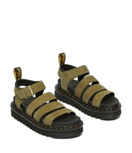 �h�N�^�[�}�[�`�� ���f�B�[�X �V���[�Y �q�[�� Dr. Martens Blaire Muted Olive �I���[�u