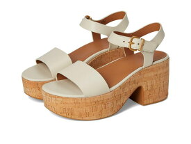 フィットフロップ レディース シューズ ヒール サンダル アンクル レザー FitFloplatfforms Leather/Cork Heeled Ankle-Strap Sandals Paris Beige ベージュ