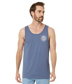 ビラボン メンズ トップス シャツ グラフィック Billabong Rotor Tank Graphic Tee Slate Blue スレート