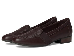 �N���[�N�X ���f�B�[�X �V���[�Y �X���b�|���E���[�t�@�[ Clarks Juliet Beat Merlot Leather