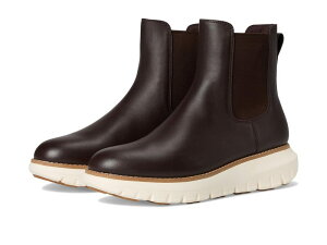 �R�[���n�[�� ���f�B�[�X �V���[�Y �u�[�c�E���C���u�[�c �`�F���V�[ Cole Haan Zerogrand Rexanna Chelsea Waterproof Boots Dark Chocolate/Ivory Waterproof �A�C�{���[