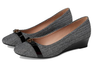�R�[���n�[�� ���f�B�[�X �V���[�Y �q�[�� Cole Haan Malta Wedge 40 Mm Herringbone Textured