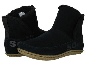 �\���� ���f�B�[�X �V���[�Y �T���_�� �u�[�c SOREL Nakiska Bootie Black/Sage �u���b�N
