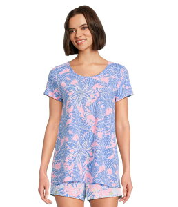 �����[�s�����b�c�@�[ ���f�B�[�X �g�b�v�X �V���c Lilly Pulitzer Etta Scoop Neck Conch Shell Pink Up Scale �s���N
