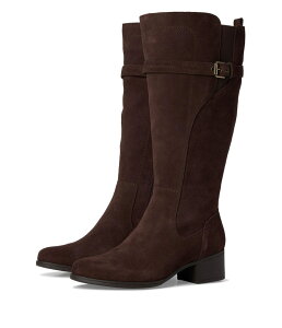 �i�`�����C�U�[ ���f�B�[�X �V���[�Y �u�[�c�E���C���u�[�c Naturalizer Kenna Extra Wide Calf Knee High Boots Chocolate Bar Brown Suede �u���E��