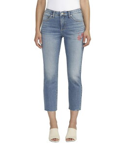 �W���O�W�[���Y ���f�B�[�X �{�g���X �f�j���p���c Jag Jeans Ruby Straight Crop Olympus Blue �u���[