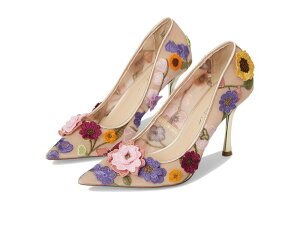 �u���[�o�C�x�g�V�[�W�����\�� ���f�B�[�X �V���[�Y �q�[�� Blue by Betsey Johnson Aimey Nude Floral
