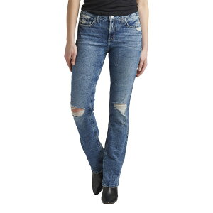 �V���o�[ �W�[���Y ���f�B�[�X �{�g���X �f�j���p���c �u�[�c�J�b�g �u�[�c Silver Jeans Co. Suki Mid-Rise Slim Bootcut Jeans L93616EOE348 Indigo �C���f�B�S