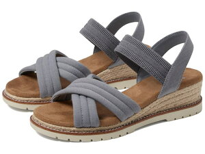 �X�P�b�`���[�Y ���f�B�[�X �V���[�Y �q�[�� BOBS from SKECHERS Desert Chill - Sweet Crossings Gray �O���[