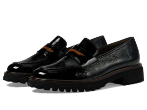�|�[���E�O���[�� ���f�B�[�X �V���[�Y �X���b�|���E���[�t�@�[ Paul Green Wellesley Loafer Black Toffee Combo �u���b�N