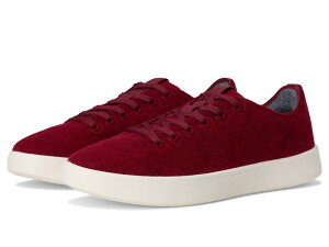 �I�[���o�[�Y ���f�B�[�X �V���[�Y �X�j�[�J�[ �E�[�� Allbirds Wool Cruiser Burgundy (Natural White) �z���C�g