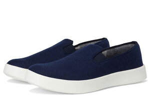 �I�[���o�[�Y �����Y �V���[�Y �X�j�[�J�[ �E�[�� Allbirds Wool Cruiser Slip-On Dark Navy (Blizzard) �l�C�r�[