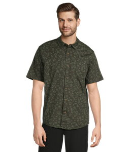 �n�[���[ �����Y �g�b�v�X �V���c Hurley One And Only Lido Stretch Short Sleeve Cargo