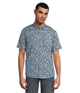 �n�[���[ �����Y �g�b�v�X �V���c Hurley One And Only Lido Stretch Short Sleeve Grey Teal �O���[