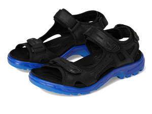 �G�R�[ �����Y �V���[�Y �T���_�� ECCO Sport Yucatan Sandal Black Nubuck/Virtual �u���b�N