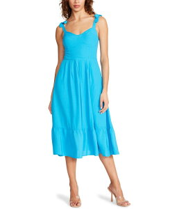 �X�e�B�[�u �}�f�� ���f�B�[�X �g�b�v�X �����s�[�X Steve Madden Sophia-Rose Dress Aruba Blue �u���[