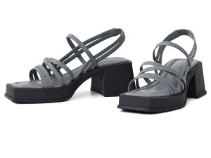 ���@�K�{���h ���f�B�[�X �V���[�Y �q�[�� �T���_�� ���U�[ Vagabond Shoemakers Hennie Leather Strappy Sandal Ash Blue �A�b�V��