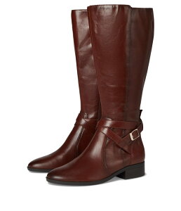 �i�`�����C�U�[ ���f�B�[�X �V���[�Y �u�[�c�E���C���u�[�c Naturalizerena2 Extra Wide Calf Boots Deep Saddle Brown Leather �u���E��
