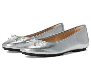 �t�B�b�g�t���b�v ���f�B�[�X �V���[�Y �T���_�� �g�[�� ���U�[ FitFlop Delicato Bow Soft Metallic-Leather Ballerinasilver �V���o�[