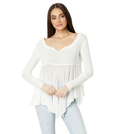 フリーピープル レディース トップス シャツ Free People Clover Babydoll Ivory アイボリー