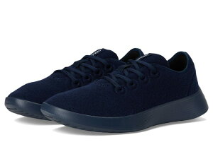 �I�[���o�[�Y ���f�B�[�X �V���[�Y �X�j�[�J�[ �E�[�� Allbirds Wool Runner Go Deep Navy/True Navy Sole �l�C�r�[