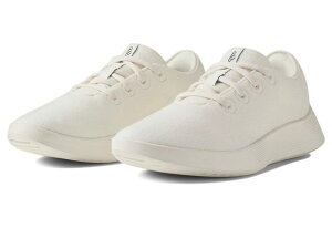 �I�[���o�[�Y �����Y �V���[�Y �X�j�[�J�[ �E�[�� Allbirds Wool Runner Go Natural White (Natural White) �z���C�g
