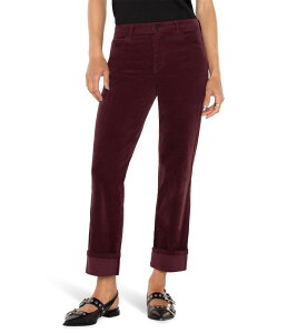 �����@�v�[�� ���T���[���X ���f�B�[�X �{�g���X �f�j���p���c �R�[�f�����C Liverpoolos Angeles Marley Girlfriend Cuffed Mid Rise Stretch Corduroy in Blackberry