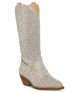 �u���[�o�C�x�g�V�[�W�����\�� ���f�B�[�X �V���[�Y �u�[�c�E���C���u�[�c Blue by Betsey Johnson Dalas Rhinestone