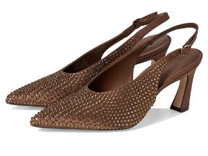 �i�`�����C�U�[ ���f�B�[�X �V���[�Y �q�[�� Naturalizer 27 Edit Elaine Cocoa Brown Sparkle Satin �u���E��