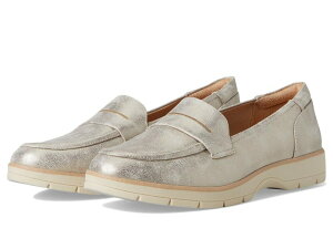 �h�N�^�[�E�V���[�� ���f�B�[�X �V���[�Y �X���b�|���E���[�t�@�[ Dr. Scholl's Nice Day Loafer/Moc Light Gold Faux Leather �S�[���h