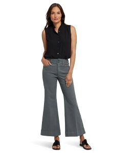 �G�k���C�f�B�[�W�F�C ���f�B�[�X �{�g���X �f�j���p���c �A���N�� �W�[���Y NYDJ Mia Palazzo Two Button Ankle Jeans in Sage Leaf Sage Leaf �Z�[�W