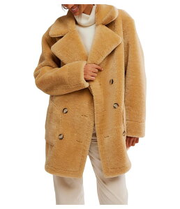 �t���[�s�[�v�� ���f�B�[�X �A�E�^�[ �R�[�g Free People Mari Reversible Tan Cream Combo �N���[��