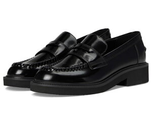 �}�[�N�E�t�B�b�V���[ ���f�B�[�X �V���[�Y �X���b�|���E���[�t�@�[ Marc Fisher LTDagman Black Leather �u���b�N