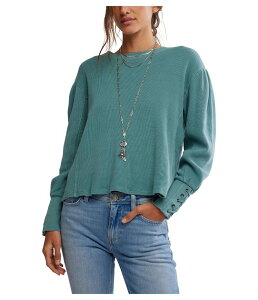 �t���[�s�[�v�� ���f�B�[�X �g�b�v�X �V���c Free People Lapis Cuff Cypress